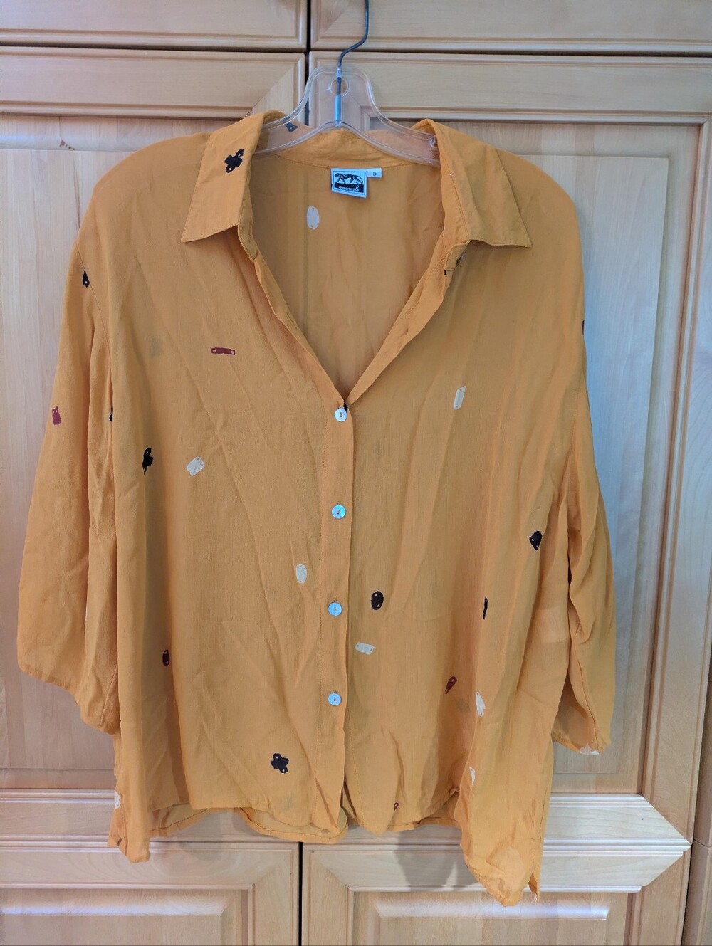 Animal Blouse Size 3/L